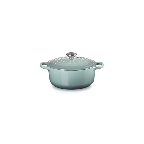 Le Creuset Signature Bräter rund 20 cm Sea Salt Cene