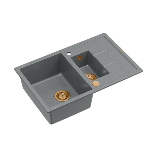 Quadron sudoper MORGAN 156 + nano PVD srebrno siva/bakar s daljinskim upravljanjem Cijene