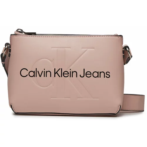 Calvin Klein Jeans Ročna torba Sculpted Camera Pouch21 Mono K60K610681 Roza