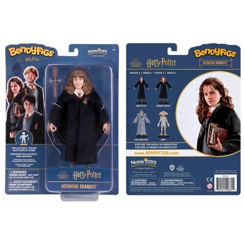 Noble Collection hermione with wand bendyfigs malleable figure 19cm Slike