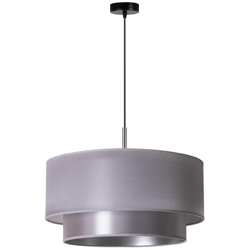  Duolla - Visilica na sajli NANTES 1xE27/15W/230V prečnik 45 cm srebrna Cene