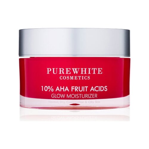 Pure White Cosmetics 10% AHA Fruit Acids Glow vlažilna krema Cene