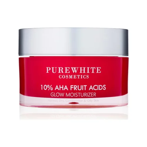 Pure White Cosmetics 10% AHA Fruit Acids Glow vlažilna krema