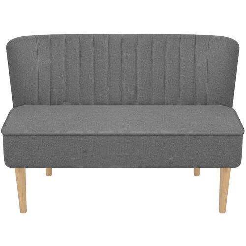 Maison Chic kavč - Sofa - Kanape iz blaga 117x55,5x77 cm svetlo siv, (21727154) Cene