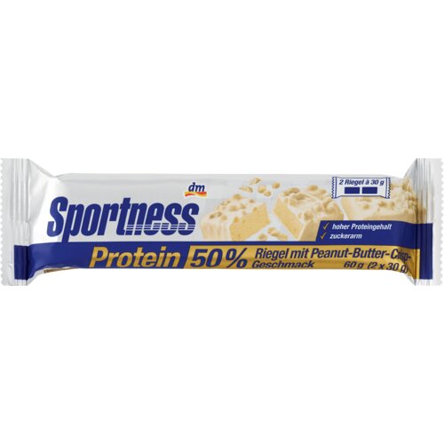 Sportness Proteinska štanglica sa ukusom kikiriki putera 60 g Cene