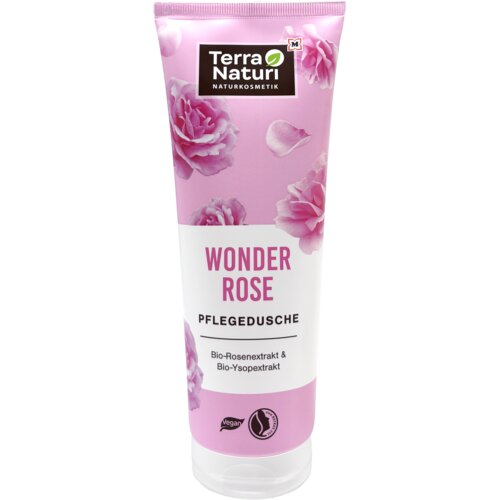 Terra Naturi Wonder Rose negovalni gel za prhanje z bio izvlečkom vrtnice in bio izvlečkom ožepka - 250 ml Slike