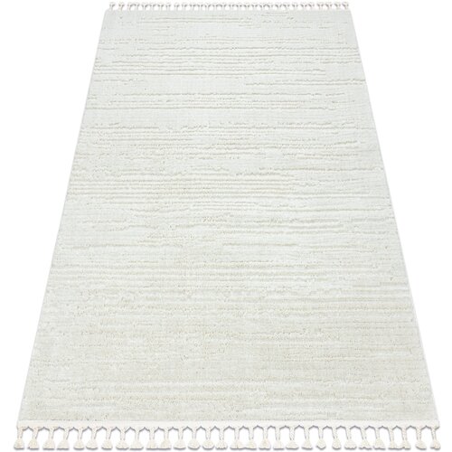 RugsX Preproge Preproga SEVILLA AC53B trakovi, črte bela Čopki 120x170 cm Bela Cene