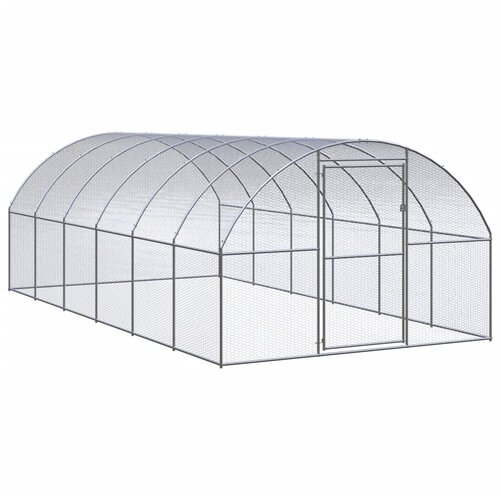 VidaXL Zunanji koko&amp;scaron;njak 3x6x2 m pocinkano jeklo Slike