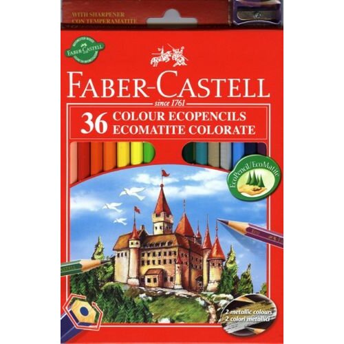 Faber-castell drvene bojice set - 36 boja Slike