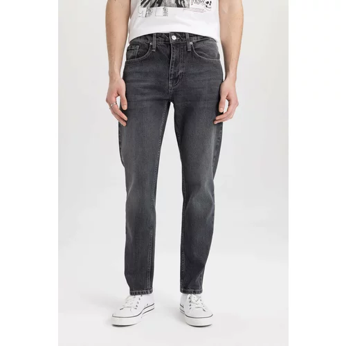 Defacto Slim Tapered Fit Normal Waist Tapered Leg Jeans