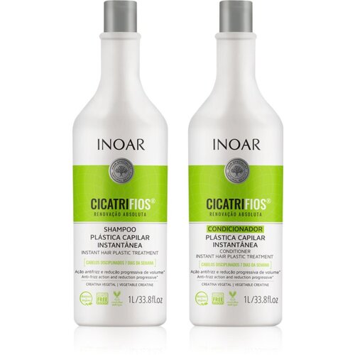 INOAR CicatriFios set za po&amp;scaron;kodovane in krhke lase 2x1000 ml Slike