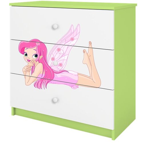 HAPPYKIDS Komoda Dreamy vila 2 Zelena Cijene