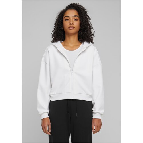 Urban Classics Women's Cozy Short Zip Sweatshirt White Cijene