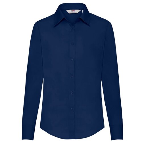 Fruit Of The Loom F17•LADIES LONG SLEEVE POPLIN SHIRT Cene
