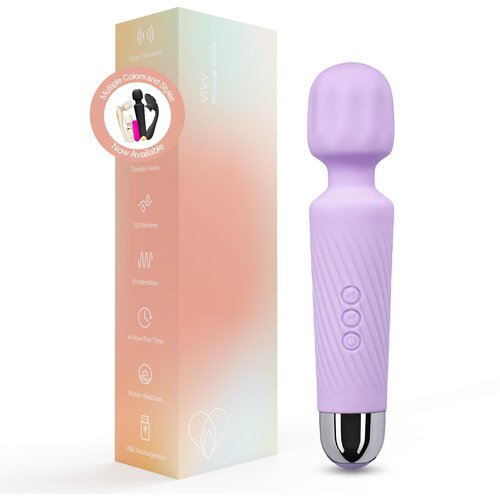 SuperLove Classic Massage Wand Lavender Slike