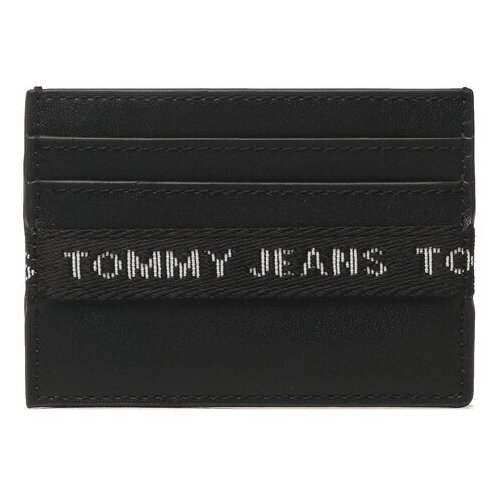 Tommy Jeans Etui za kreditne kartice Tjm Essential Leather Cc Holder AM0AM11219 Črna Slike