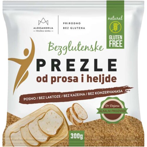 Aleksandrija Fru&amp;scaron;ka Gora Aleksandrija Bezglutenske prezle od prosa i heljde, 300g Slike