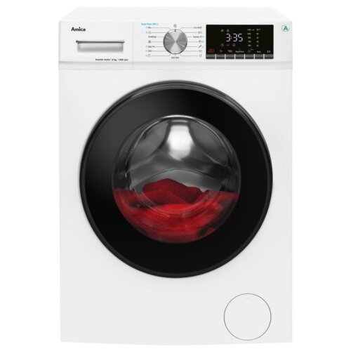 Amica pralni stroj PPF 81415 BW [B, 8kg, 1400 o/min, bela] Cene