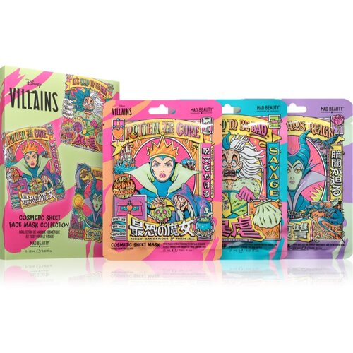 Mad Beauty Disney Villains set sheet maski Slike