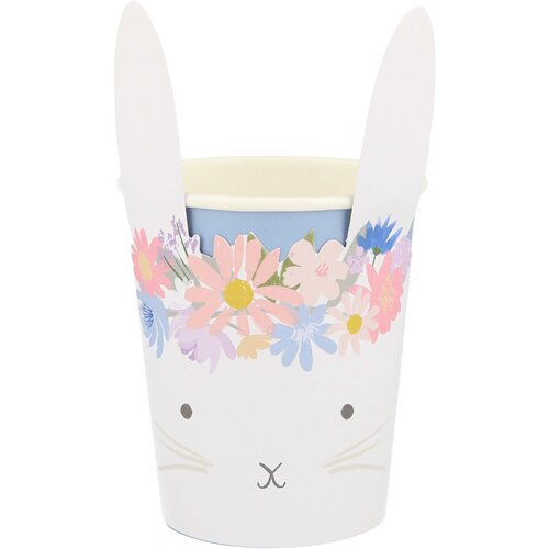 Meri Meri papirnate čaše party spring floral bunny (8 komada) Cijene