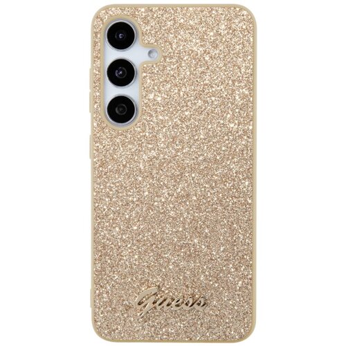 Guess Za&amp;scaron;čitna lupina za Samsung Galaxy S24+ z ble&amp;scaron;čicami, Zlata, (21731061) Slike