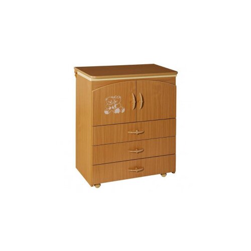 Bambino komoda Teddy, natur Slike