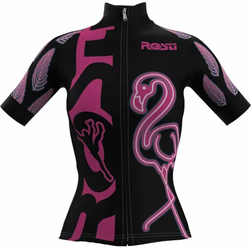 Rosti W FLAMINGO Ženski biciklistički dres, crna, veličina