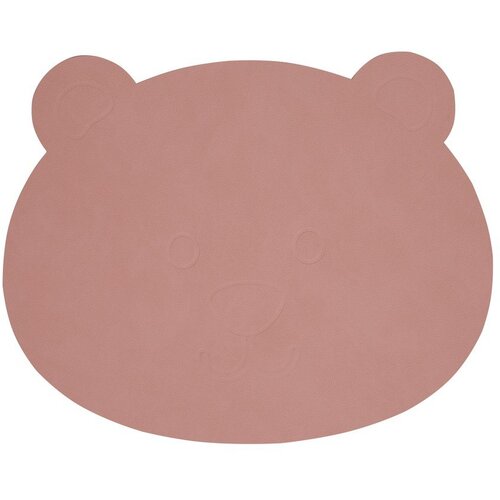 LIND DNA Otroški pogrinjek iz eko usnja 30x38 cm Bear Nupo – Cene