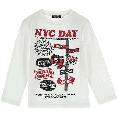 Original Marines majica DR DEA2560B M bijela 140 Cijene