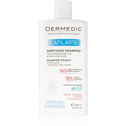Dermedic Capilarte umirujući &amp;scaron;ampon za osjetljivo vlasi&amp;scaron;te 300 ml Slike