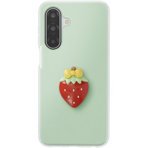 AVIZAR Ovitek za Galaxy A17 s 3D motivom jagode in dvignjenim robom, Zelena, (5000274367) Cene