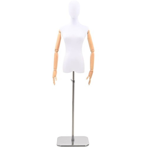  Podesivi maneken 165-213 cm s postoljem Žena PP Bijela Cijene