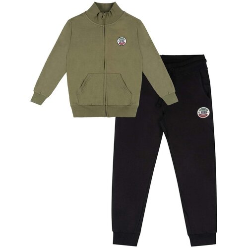 Leone 1947 Trenirka komplet Boy Tracksuits Full Zip Italy Zelena Cene