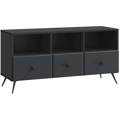 TV ormar s ladicama Crna 102 x 34 5 x 50 cm Konstruirano drvo Cene