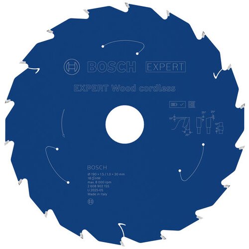 Bosch list testere za drvo expert, 190mm, 18T Cene