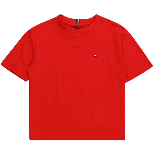 Tommy Hilfiger Majica 'Essential' rdeča
