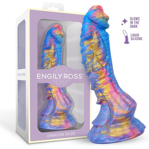 Dildox Dildo Drakeon Liquid Silicone 18 Cm Slike