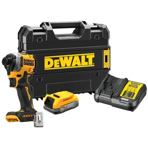 Dewalt IMPACT DOCKRIVER 18V ​​208NM 1X1.7AH PowerStack DCF850E1T, (21108043) Cene