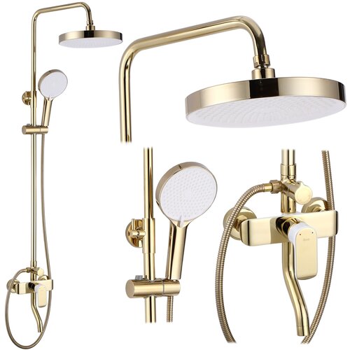 Rea Komplet za prhanje BLOOM WHITE GOLD Cene