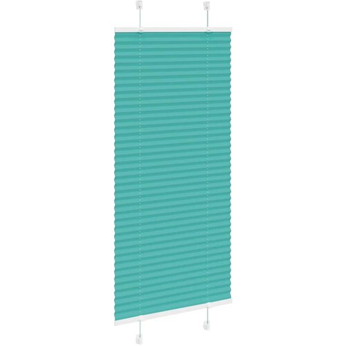 Plisirana zavjesa petrolej zelena 65x150 cm &amp;Scaron;irina tkanine 64,4 cm Poliester Slike