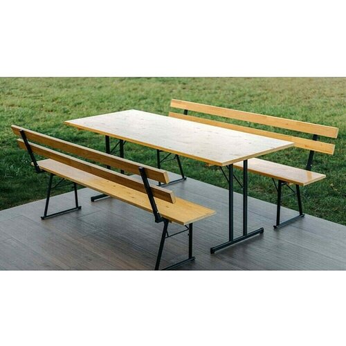  Lux Pivski set ( klupe sa naslonom ) 200X80 Cene