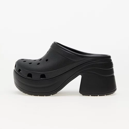 Crocs Natikače Siren Clog za žene, boja: crna, s debelom potpeticom, 208547