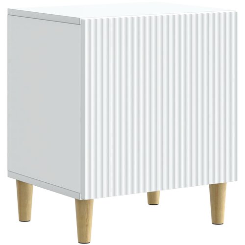  Noćni ormar 2 kom. Bijela 43 x 34,5 x 50 cm Konstruirano drvo Slike