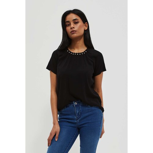 Moodo LADIES SHIRT L-KO-4028 BLACK Cene