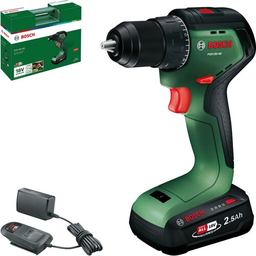 Bosch PSR18V-60 (1x2,5Ah, CC) Akku-Bohrschrauber Cijene
