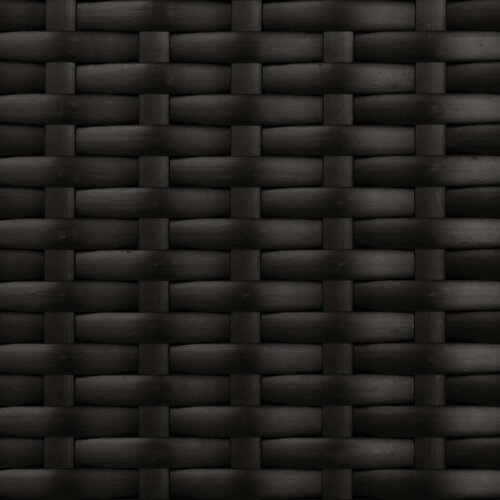 Vrtni set sofe za opu&amp;scaron;tanje Podesiva Crna 164 x 164 x 112 cm Slike
