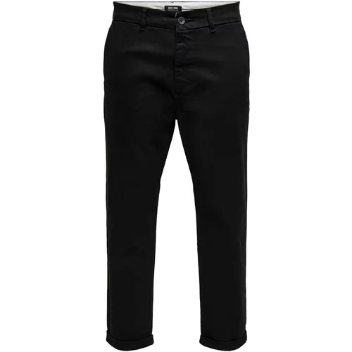 Only & Sons Chino hlače 'Kent' crna