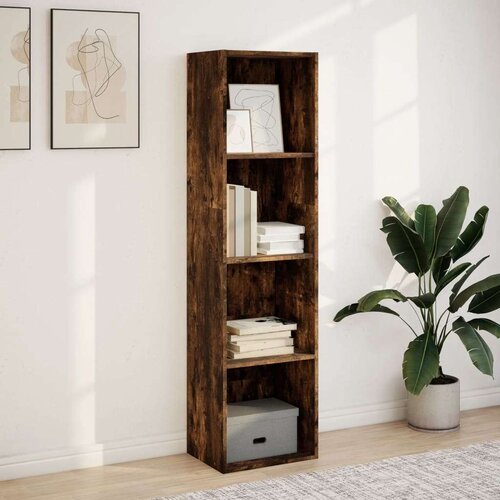 vidaXL Regal za knjige boja hrasta 40x30x152 cm konstruirano drvo Cene