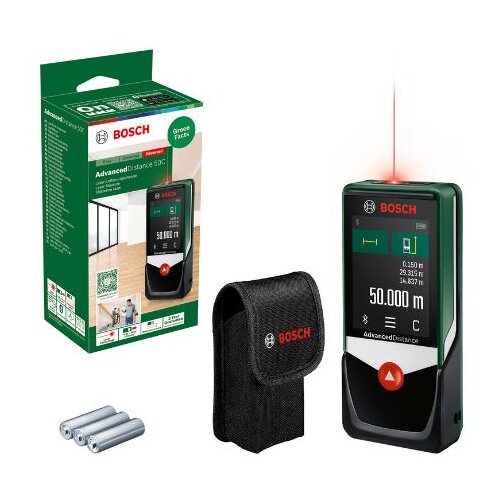 Bosch AdvancedDistance 50C digitalni laserski daljinomjer - 0603672202 Slike