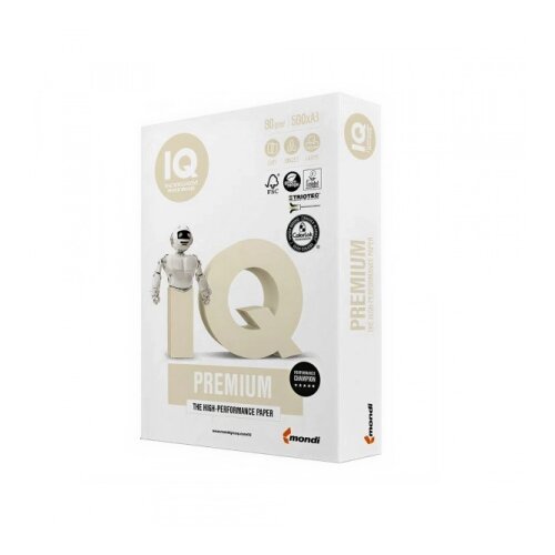  Fotokopir Fotokopir papir A3/80gr IQ premium Triotec ( 6445 ) Slike